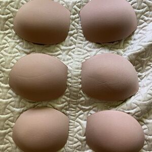 Athleta Nude Bra mastectomy Inserts cup size B